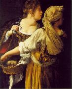 GENTILESCHI, Artemisia Judith and her Maidservant  sdg china oil painting reproduction